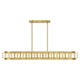 Savoy House - Gideon 8-Light Linear Chandelier - Lights Canada