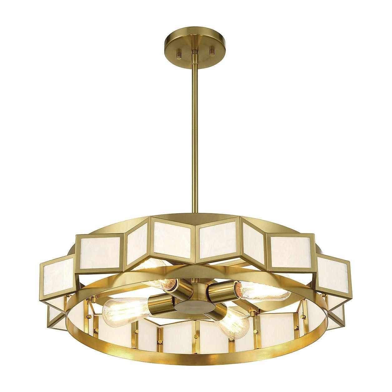 Savoy House - Gideon 4-Light Chandelier - Lights Canada