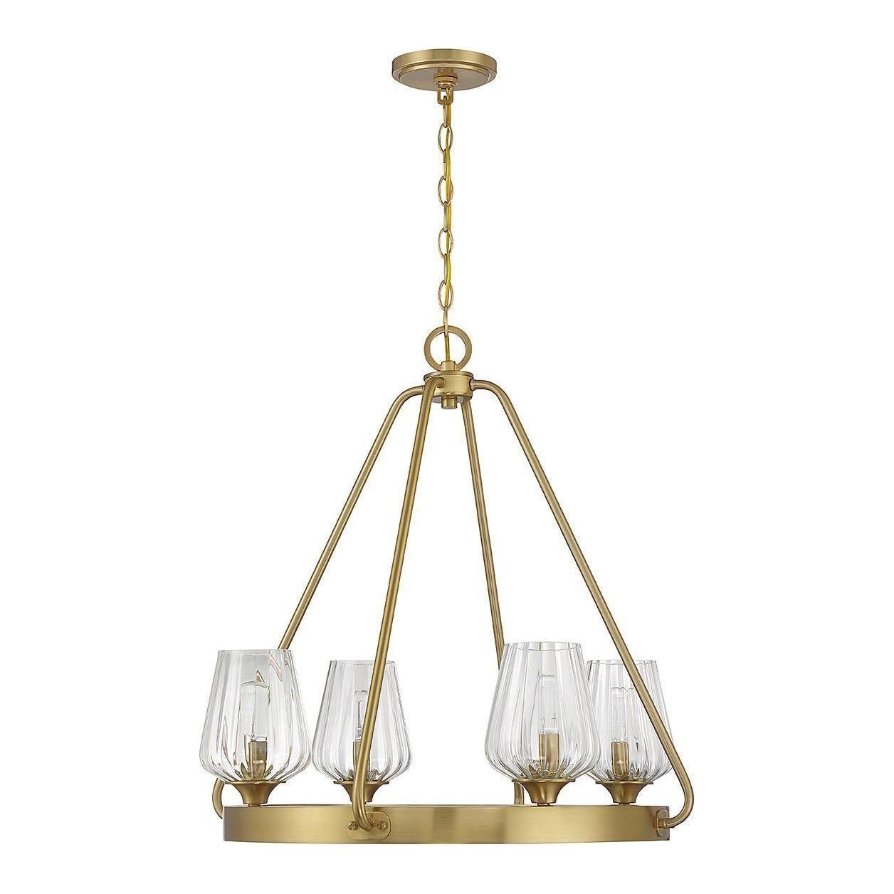 Savoy House - Carlton 4-Light Chandelier - Lights Canada