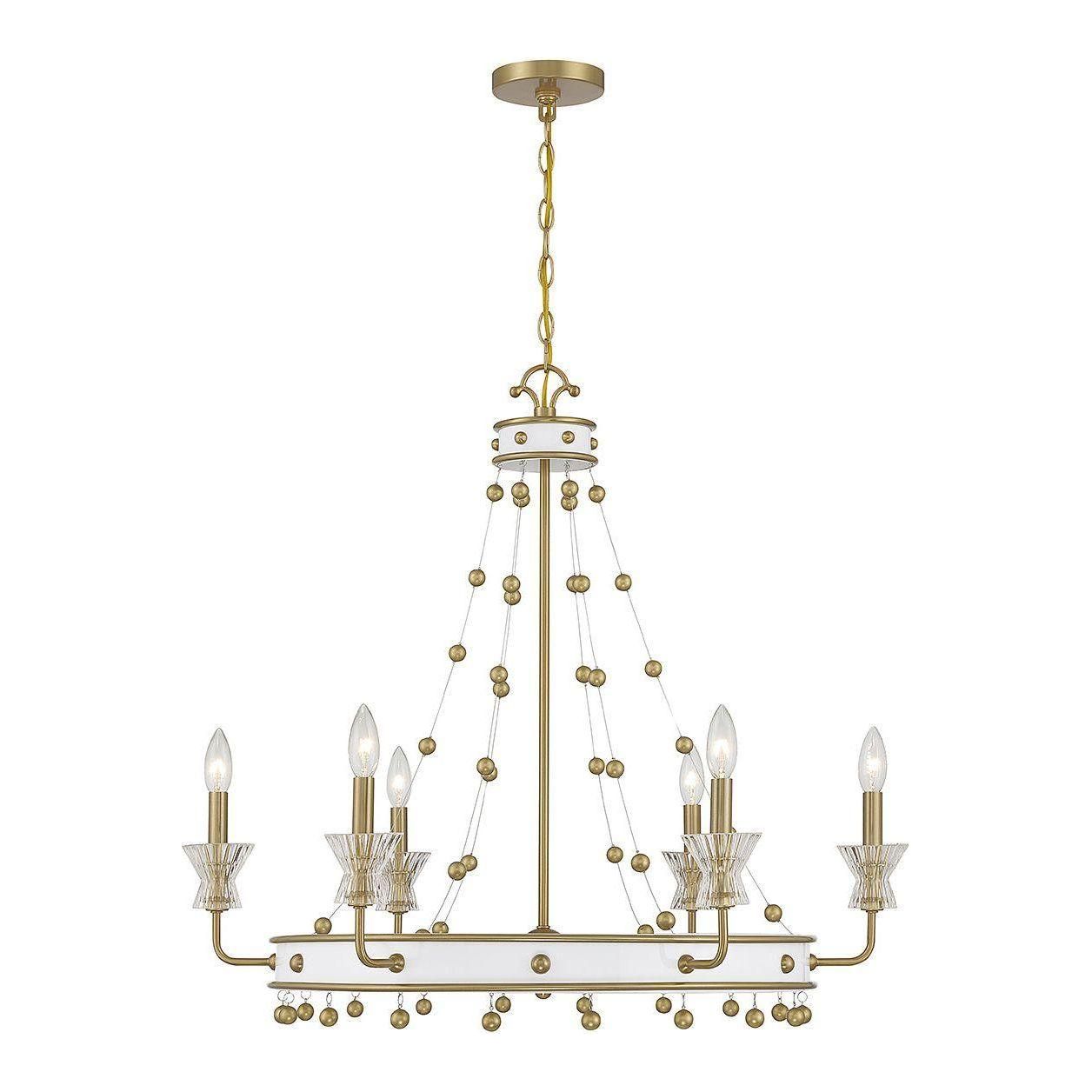 Savoy House - Iris 6-Light Chandelier - Lights Canada