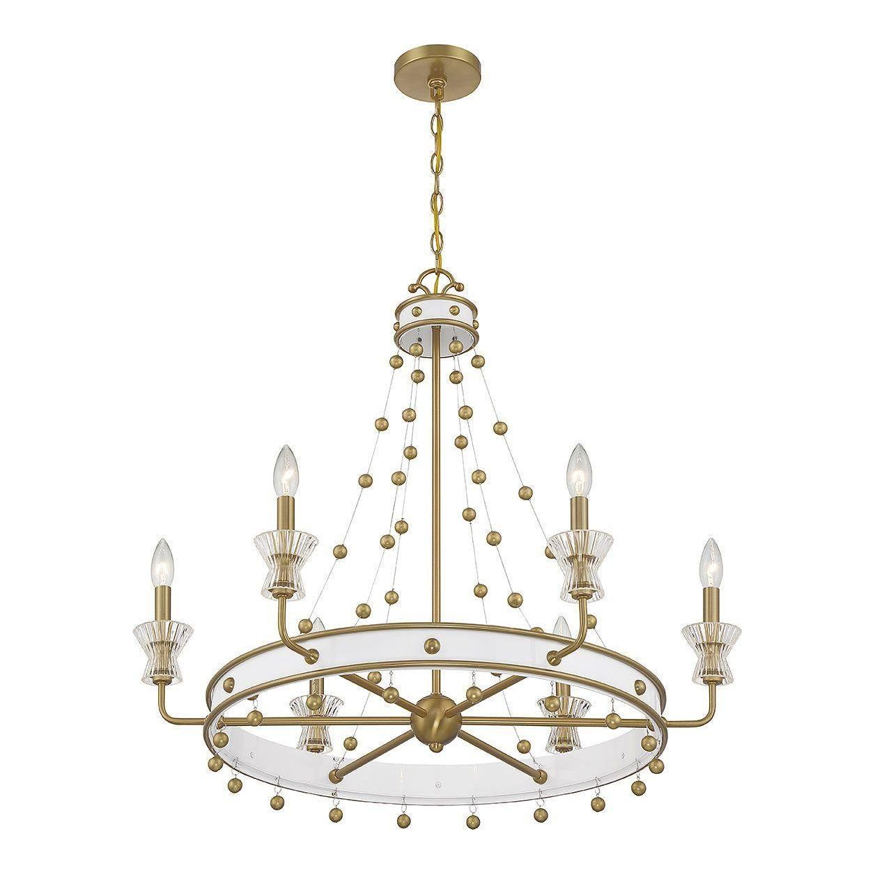 Savoy House - Iris 6-Light Chandelier - Lights Canada