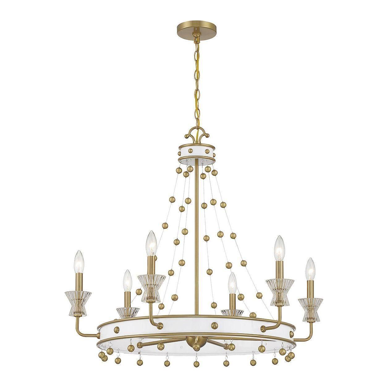 Savoy House - Iris 6-Light Chandelier - Lights Canada