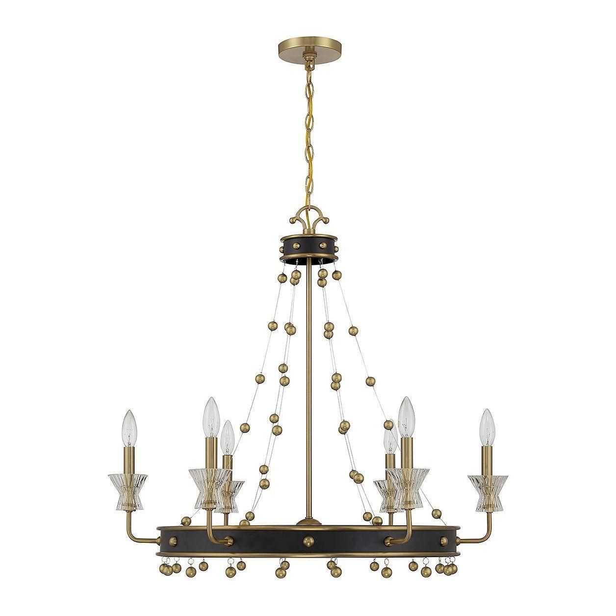 Savoy House - Iris 6-Light Chandelier - Lights Canada