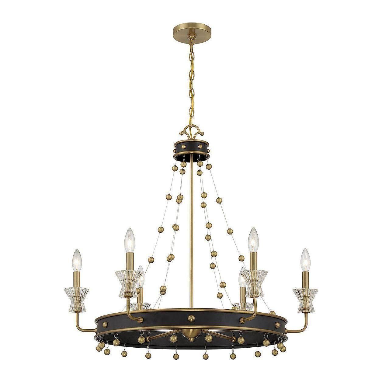 Savoy House - Iris 6-Light Chandelier - Lights Canada