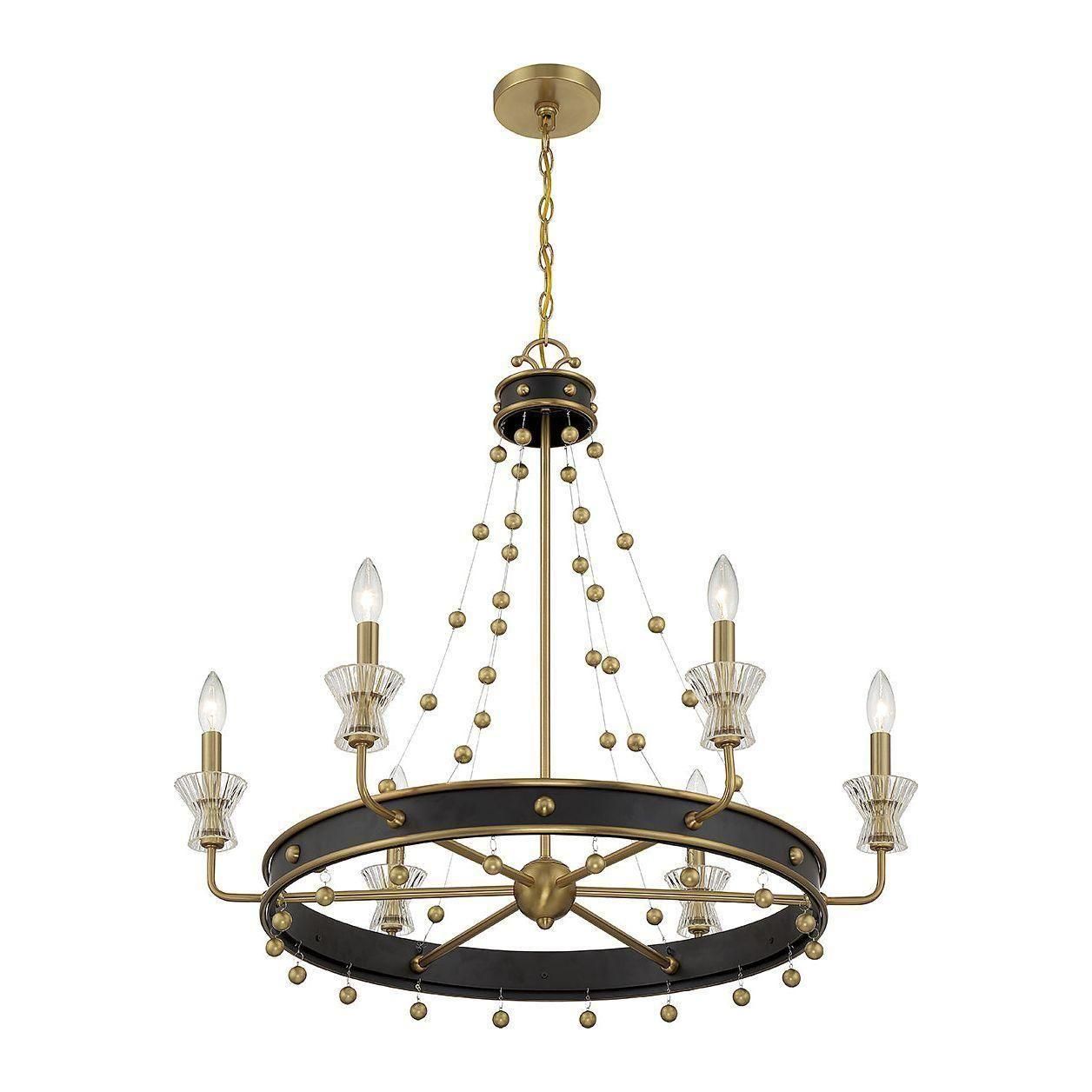 Savoy House - Iris 6-Light Chandelier - Lights Canada