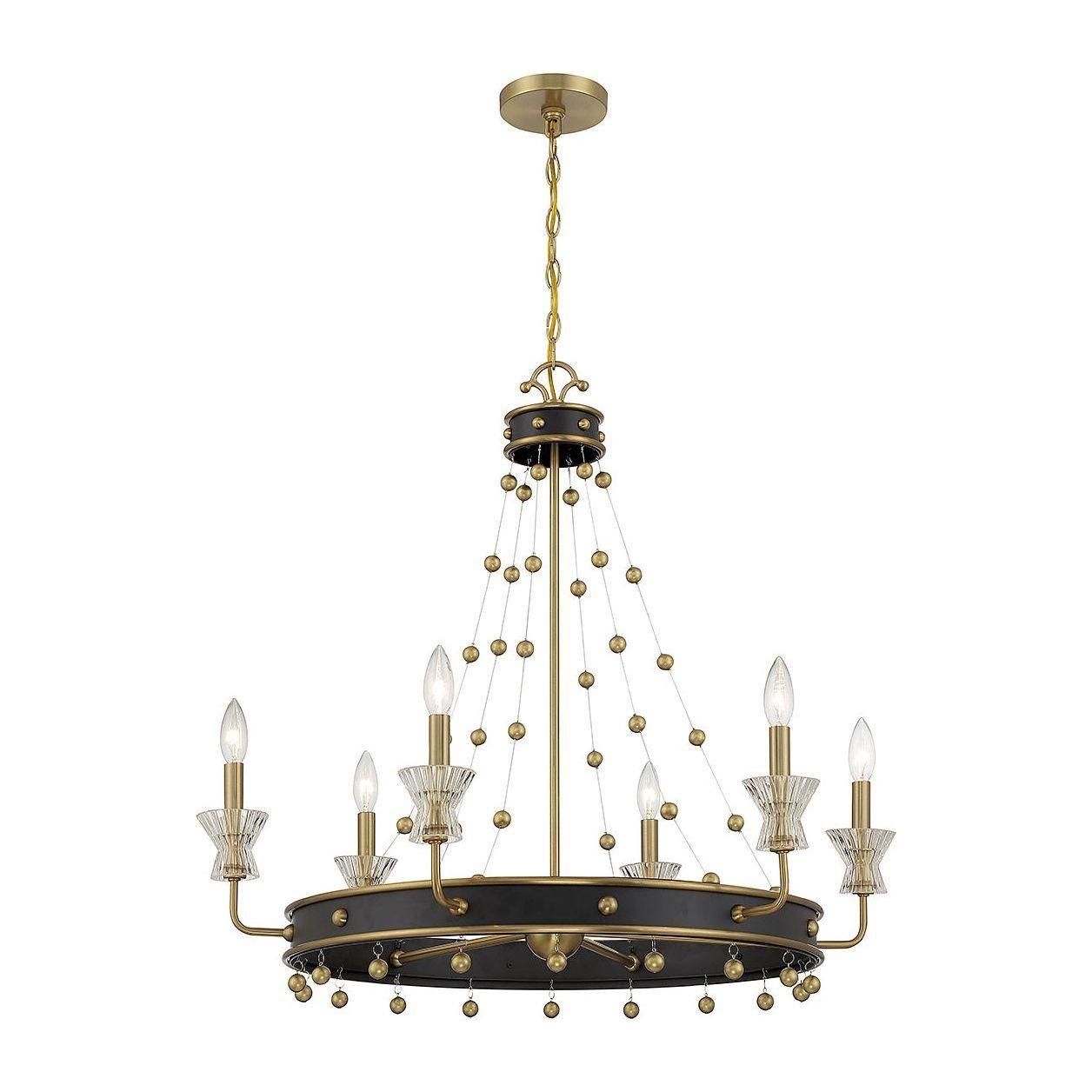 Savoy House - Iris 6-Light Chandelier - Lights Canada