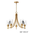 Savoy House - Octave Chandelier - Lights Canada