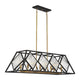 Savoy House - Capella 8-Light Linear Chandelier - Lights Canada