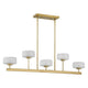 Savoy House - Falster 5-Light LED Linear Chandelier - Lights Canada