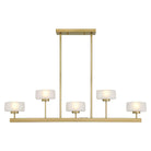 Savoy House - Falster 5-Light LED Linear Chandelier - Lights Canada