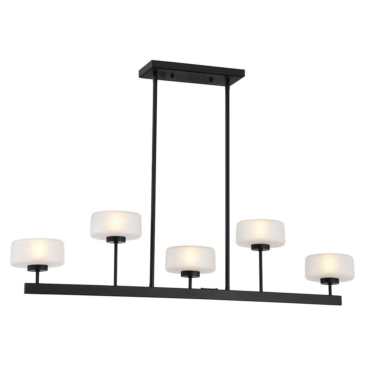 Savoy House - Falster 5-Light LED Linear Chandelier - Lights Canada