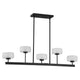 Savoy House - Falster 5-Light LED Linear Chandelier - Lights Canada