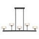 Savoy House - Falster 5-Light LED Linear Chandelier - Lights Canada