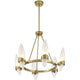 Savoy House - Nouvel 6-Light Chandelier - Lights Canada