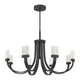 Savoy House - Kahn 9-Light LED Chandelier - Lights Canada