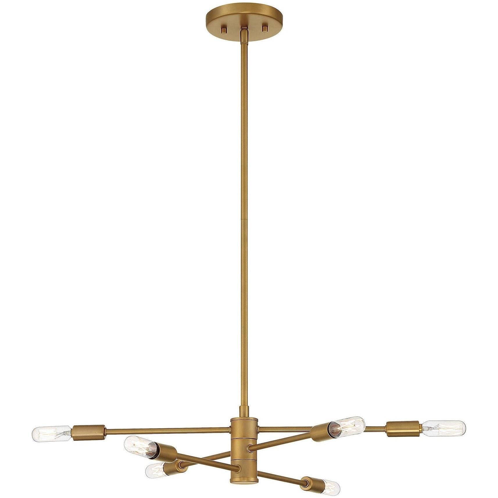 Savoy House - Lyrique 6-Light Chandelier - Lights Canada