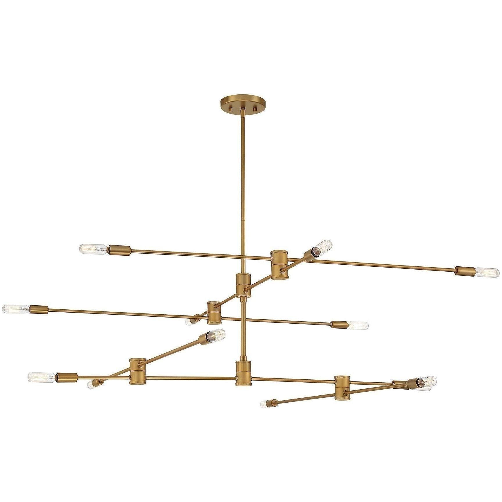 Savoy House - Lyrique 12-Light Chandelier - Lights Canada