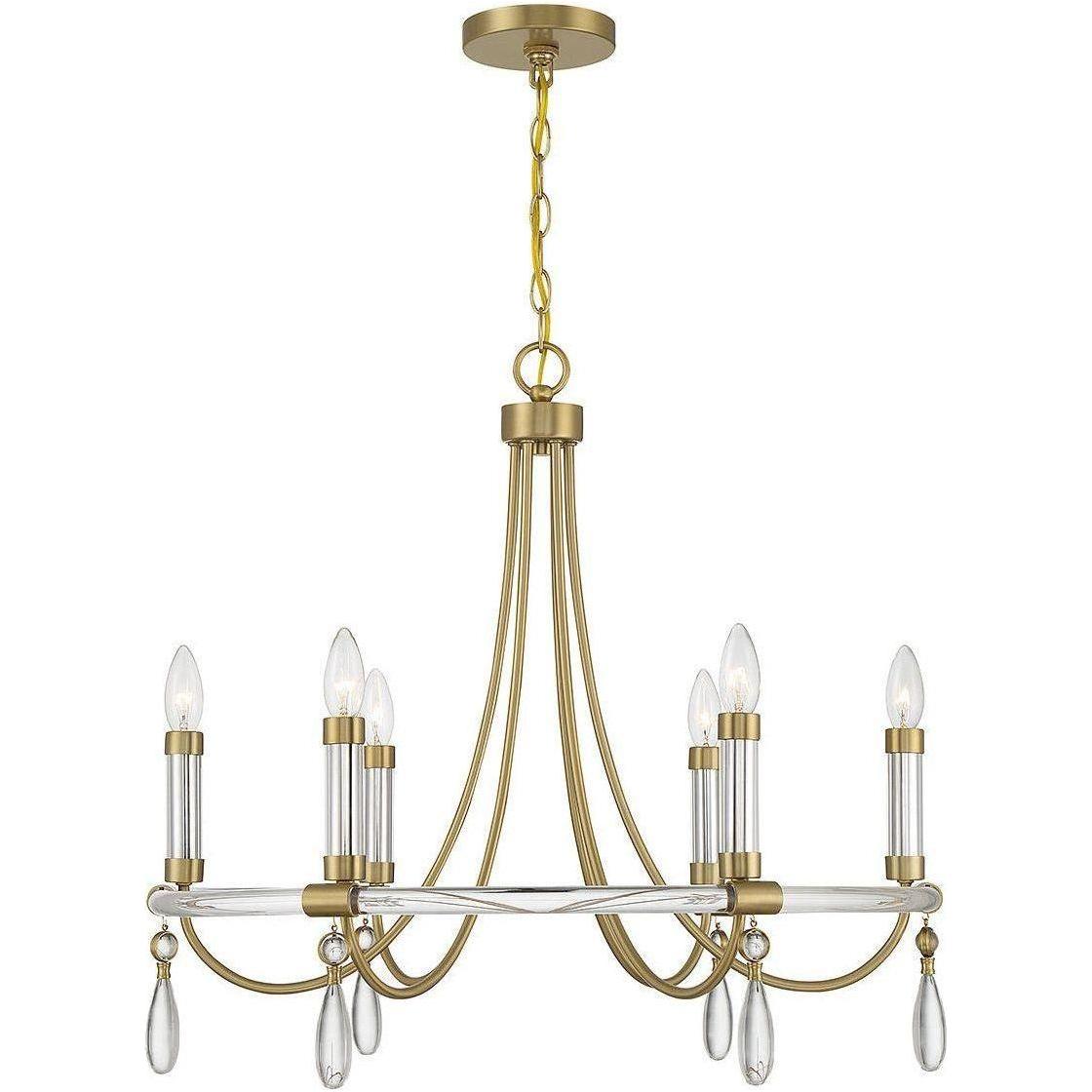 Savoy House - Mayfair 6-Light Chandelier - Lights Canada