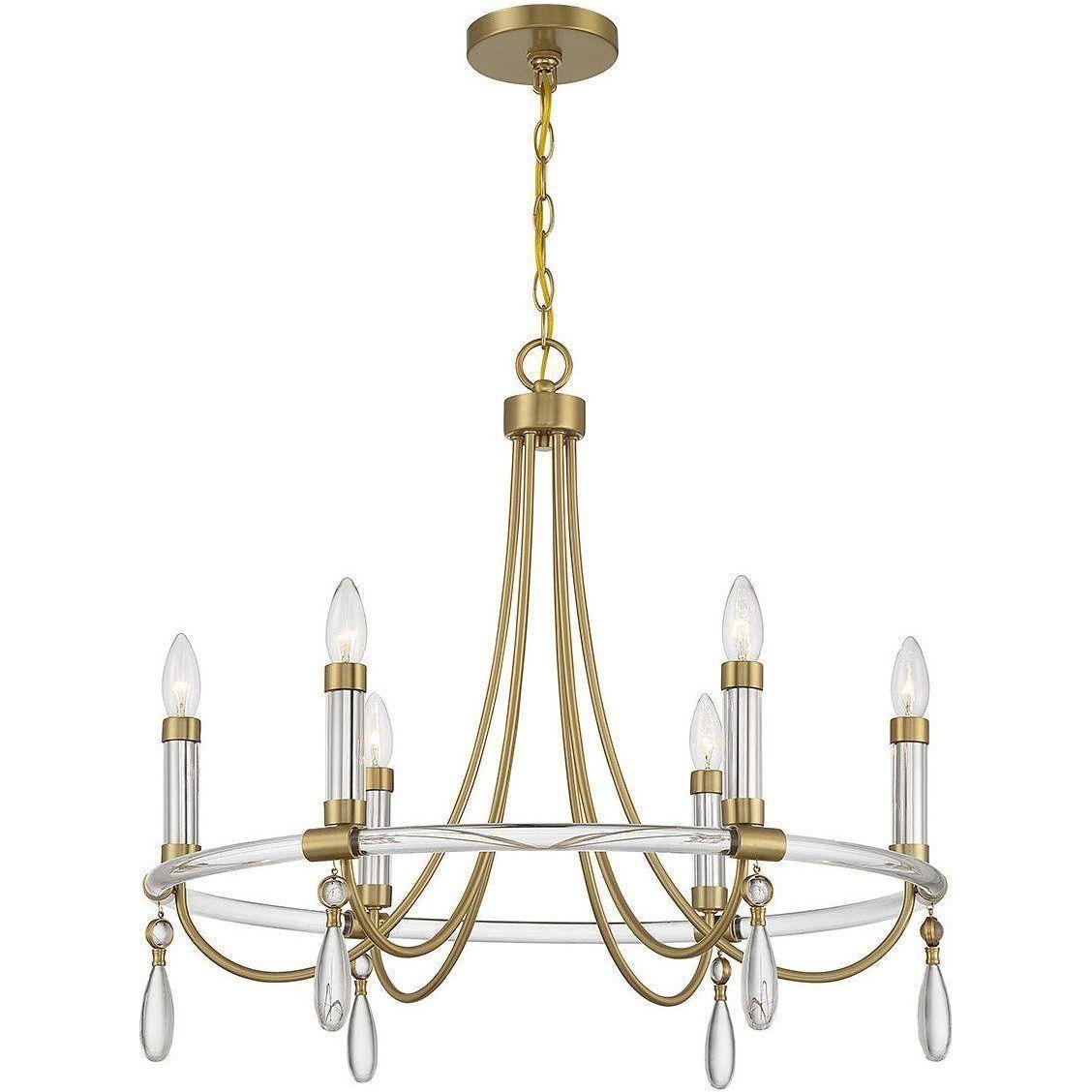 Savoy House - Mayfair 6-Light Chandelier - Lights Canada