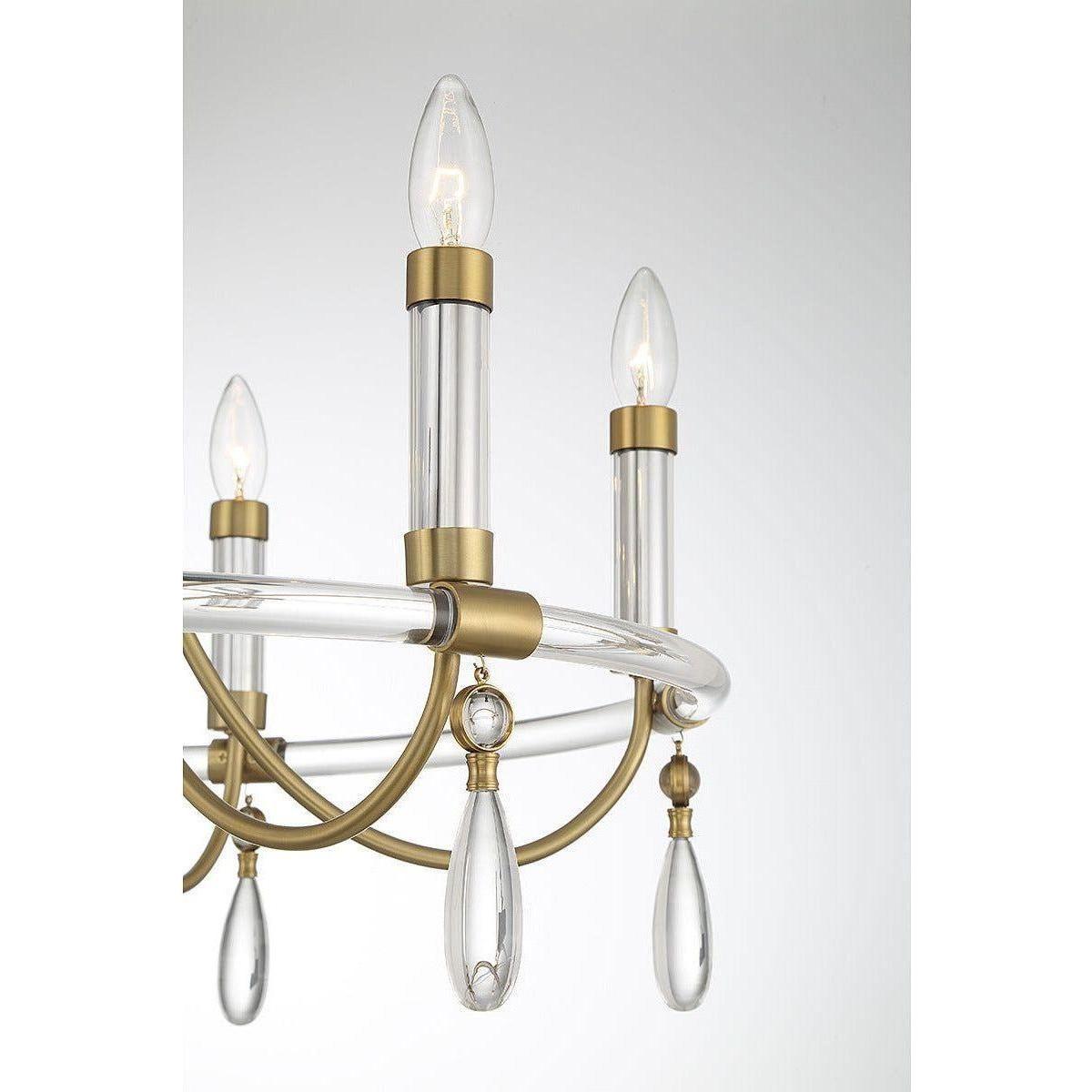 Savoy House - Mayfair 6-Light Chandelier - Lights Canada