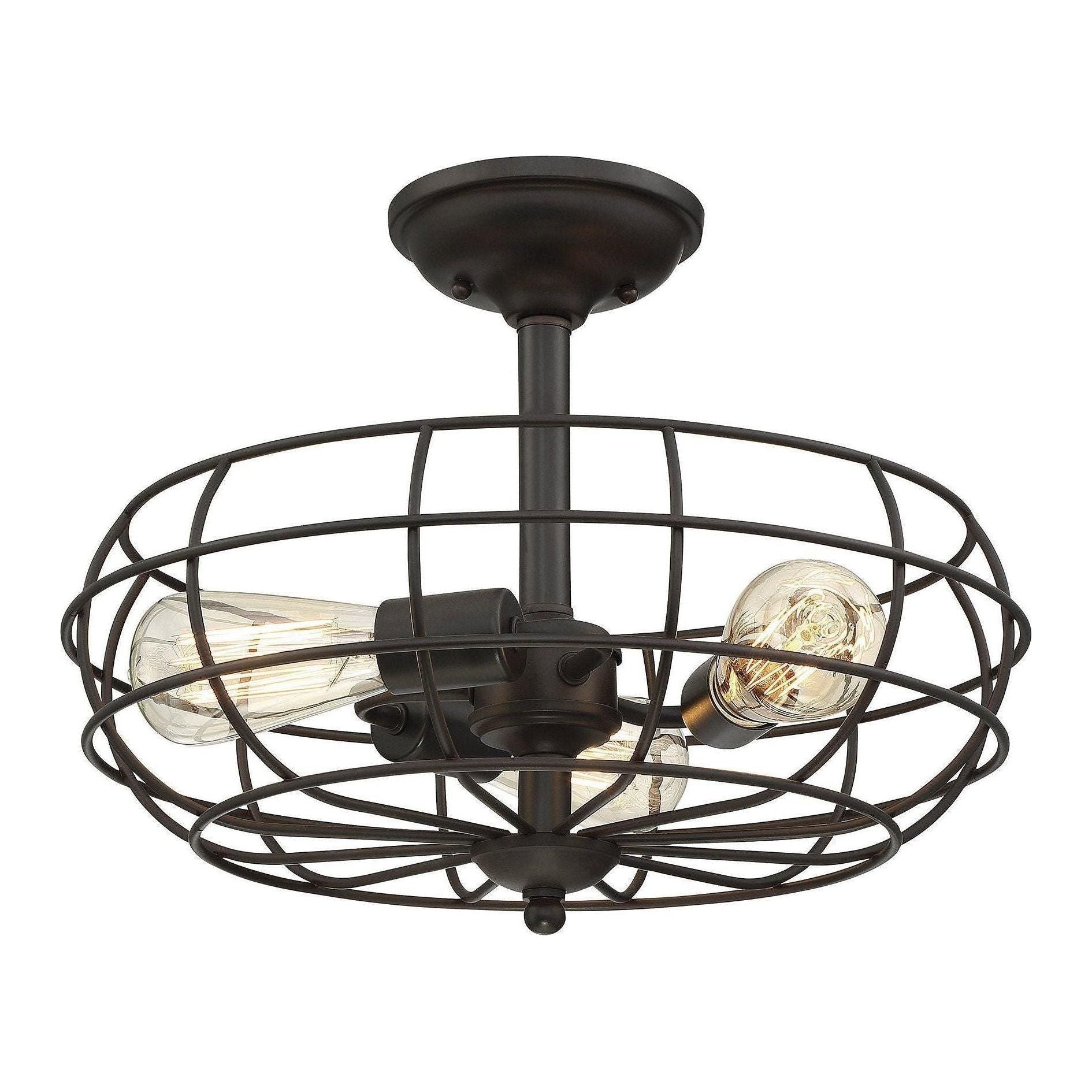 Savoy House - Scout Semi Flush Mount - Lights Canada