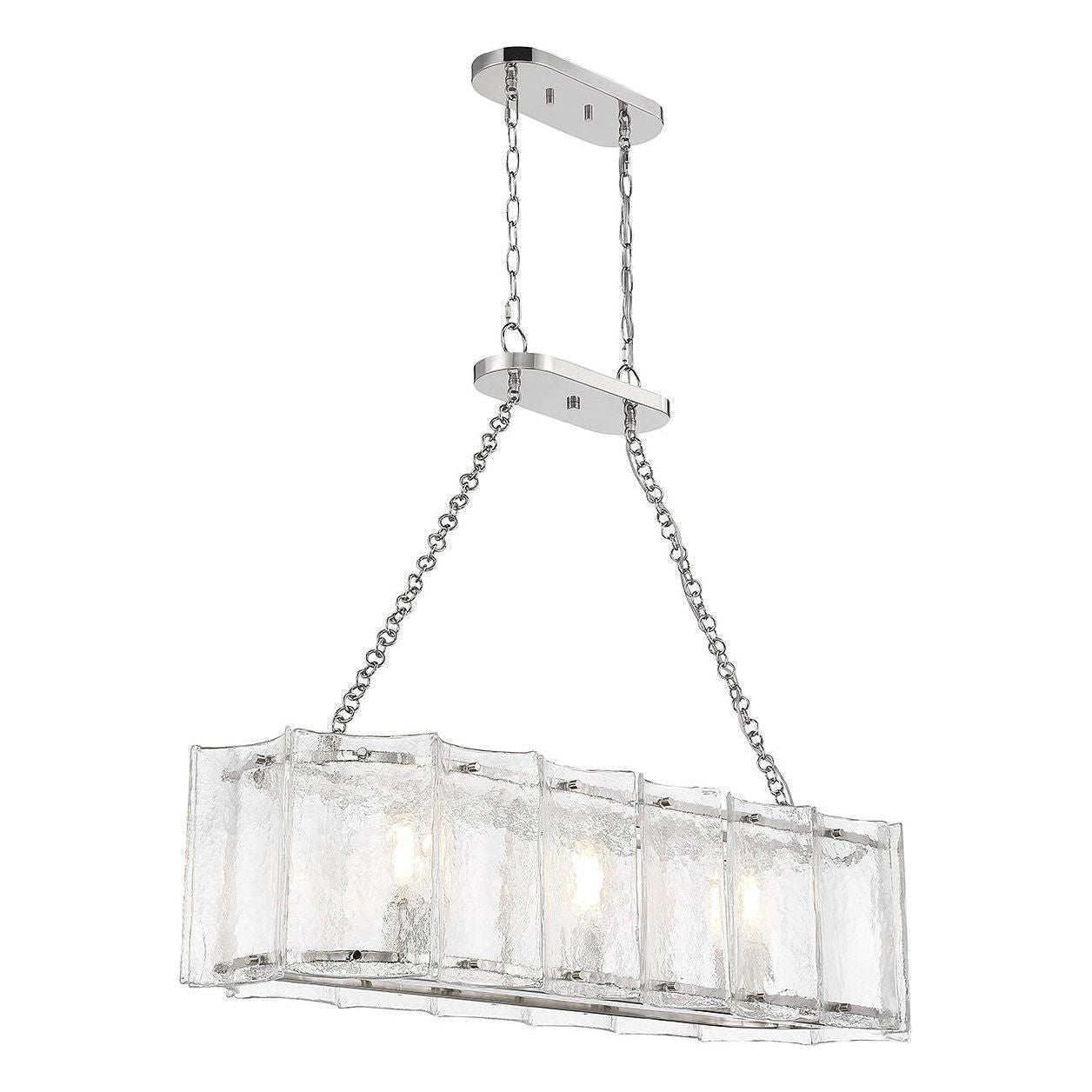 Savoy House - Genry 3-Light Linear Chandelier - Lights Canada