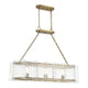 Savoy House - Genry 3-Light Linear Chandelier - Lights Canada
