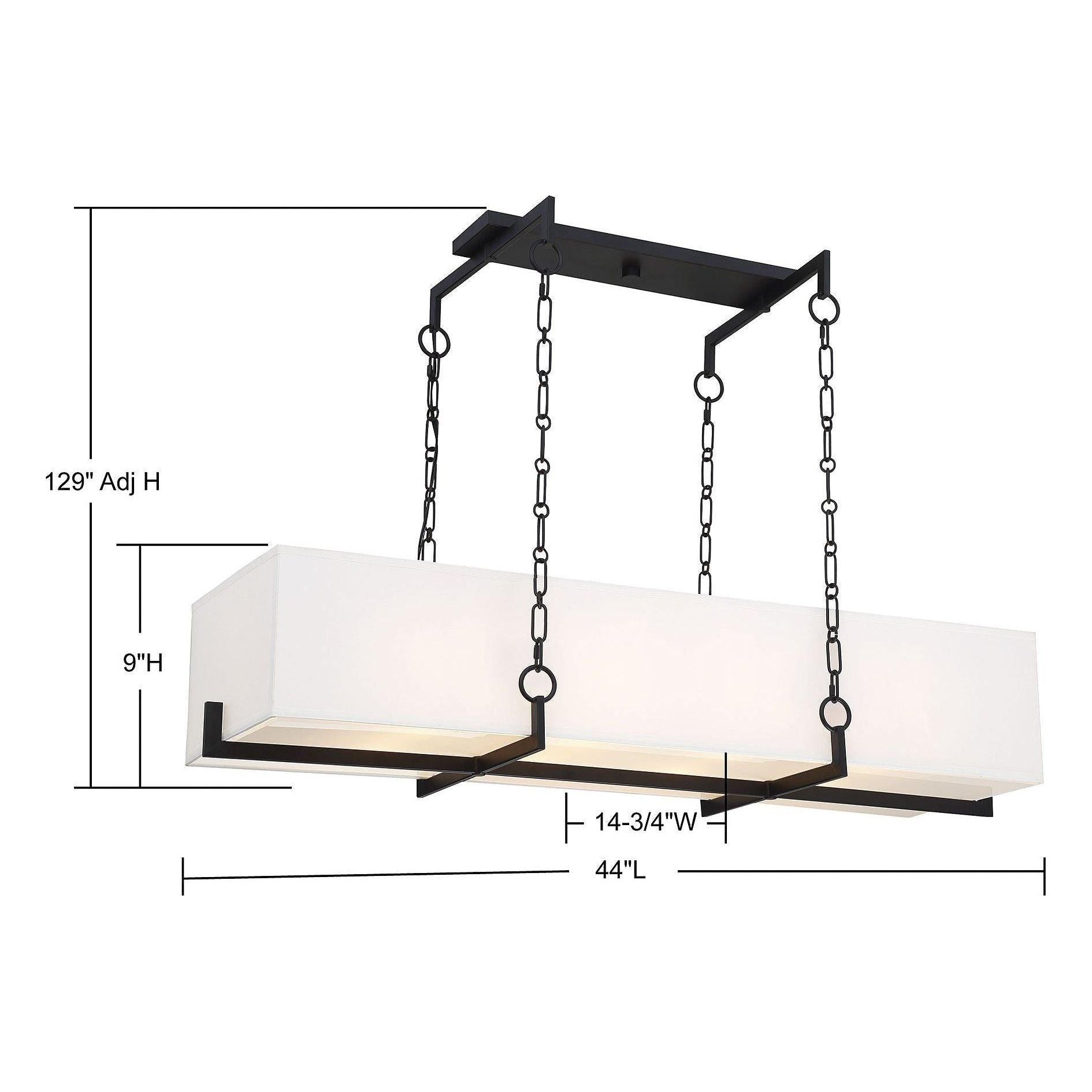 Savoy House - Abbott Linear Suspension - Lights Canada