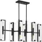 Savoy House - Winfield 12-Light Linear Chandelier - Lights Canada