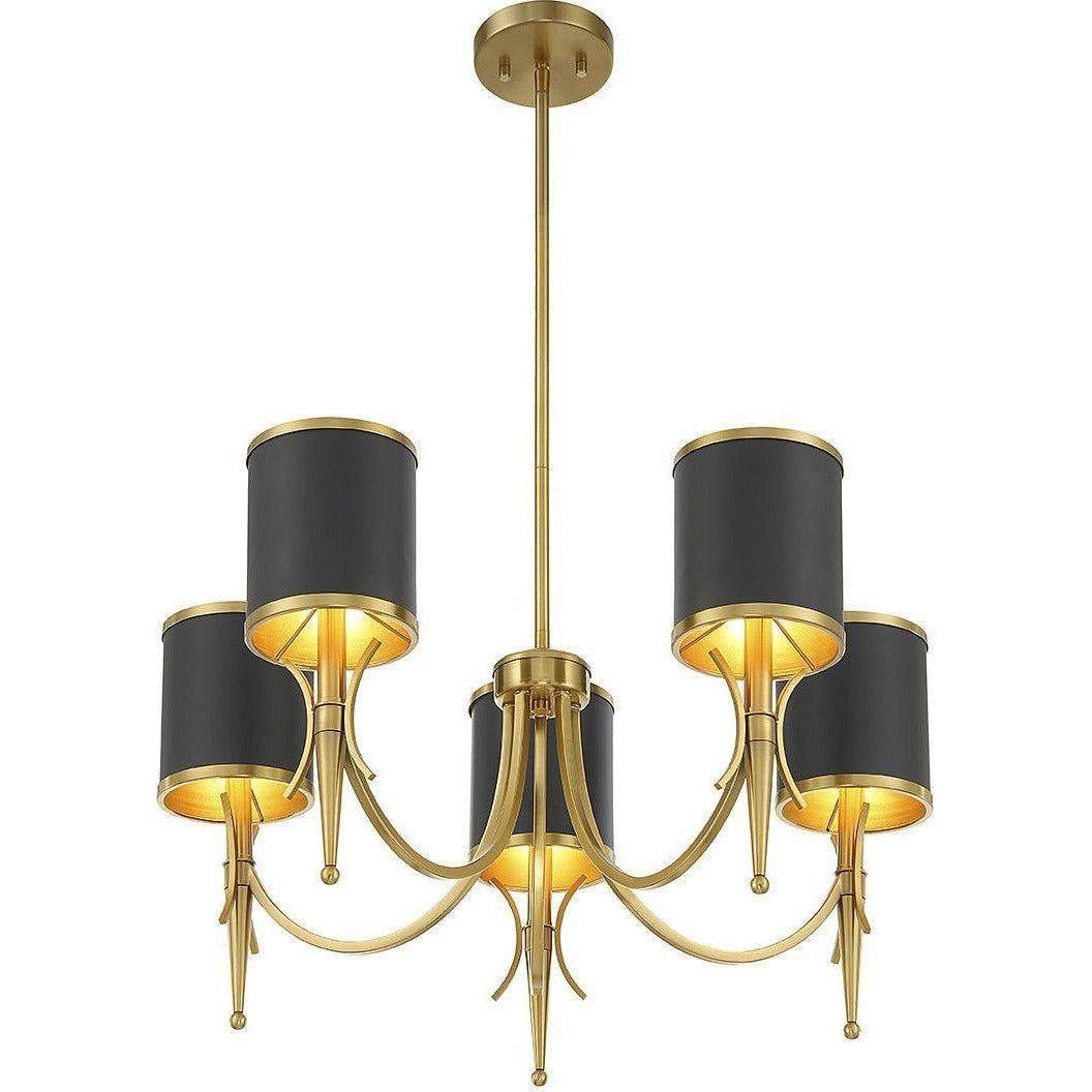 Savoy House - Quincy 5-Light Chandelier - Lights Canada