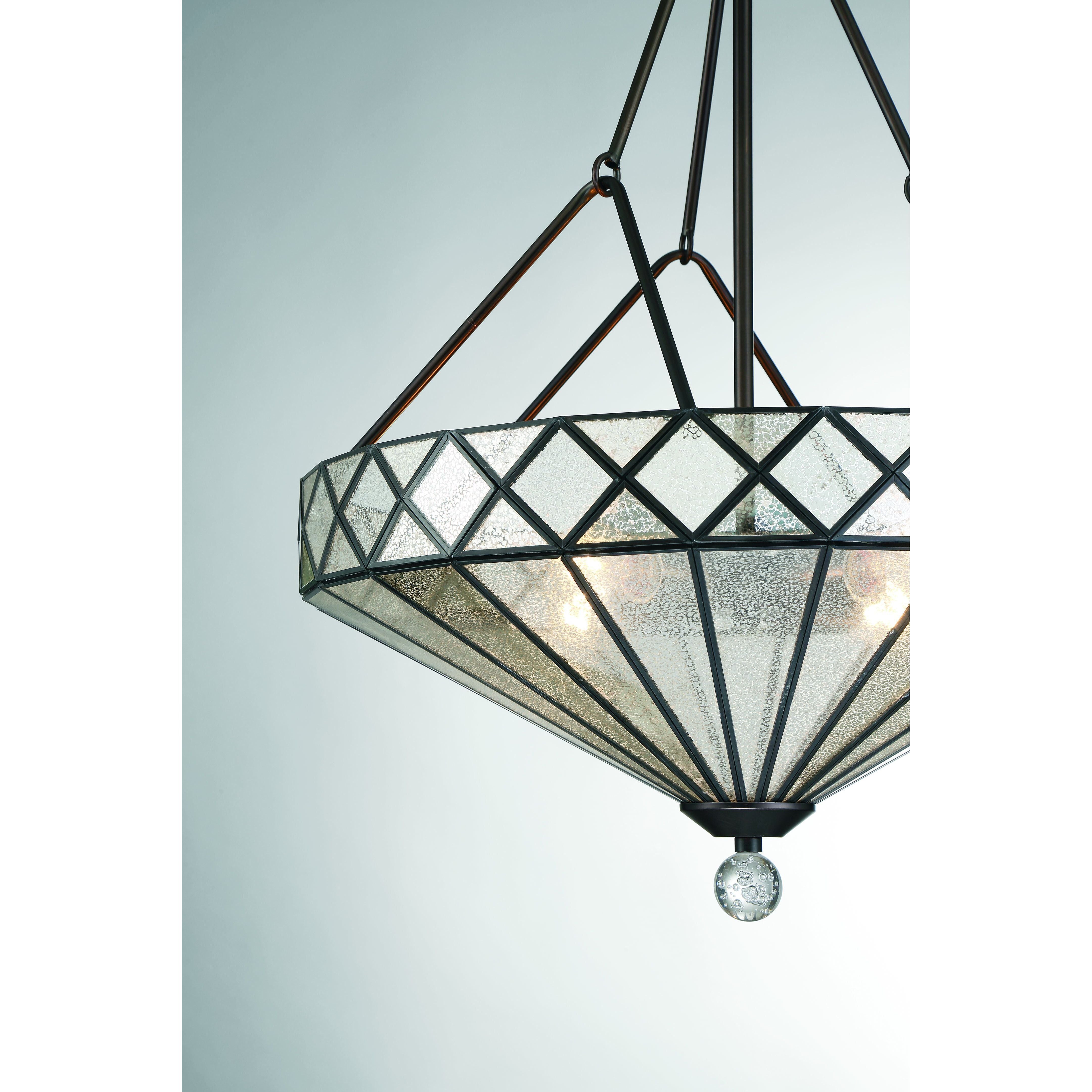 Savoy House - Baguette 4-Light Pendant - Lights Canada