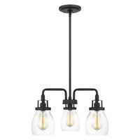 Belton Three Light Chandelier (with Bulbs)