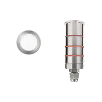 LED 1" 12V Round Low-Profile Top Inground Indicator Light