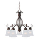 Maxim Lighting - Basix 5-Light Chandelier - Lights Canada