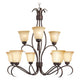 Maxim Lighting - Basix 9-Light Chandelier - Lights Canada