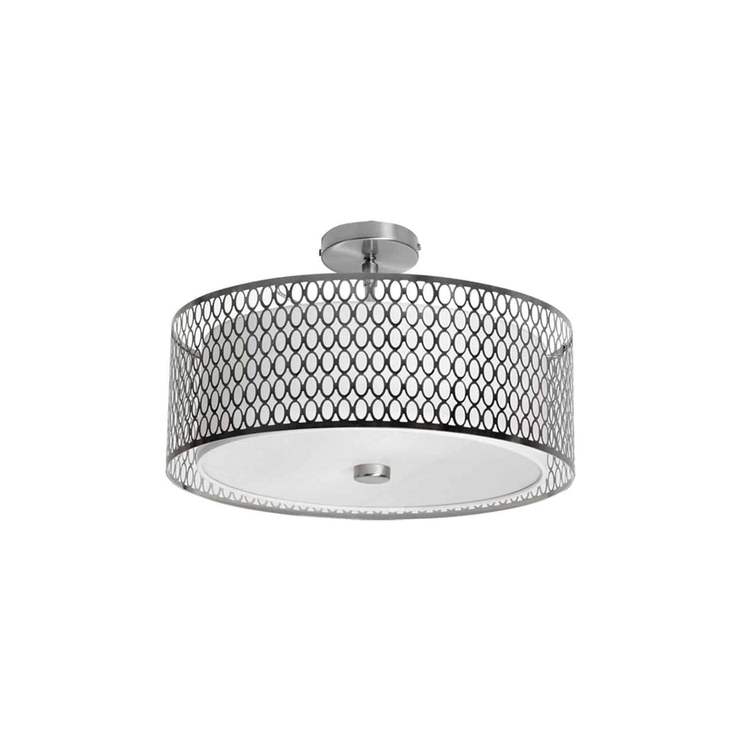 Dainolite - Kordan 3 Light 17 Inch Flush Mount - Lights Canada