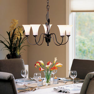 Hubbardton Forge - Forged Leaves Chandelier - Lights Canada
