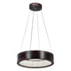 Rosalina Chandelier Wood Grain Brown