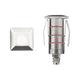 WAC Lighting - LED 1" 12V Square Beveled Top Inground Indicator Light - Lights Canada