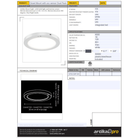 Artika - Artika Skylight Pro Flush Mount - Lights Canada