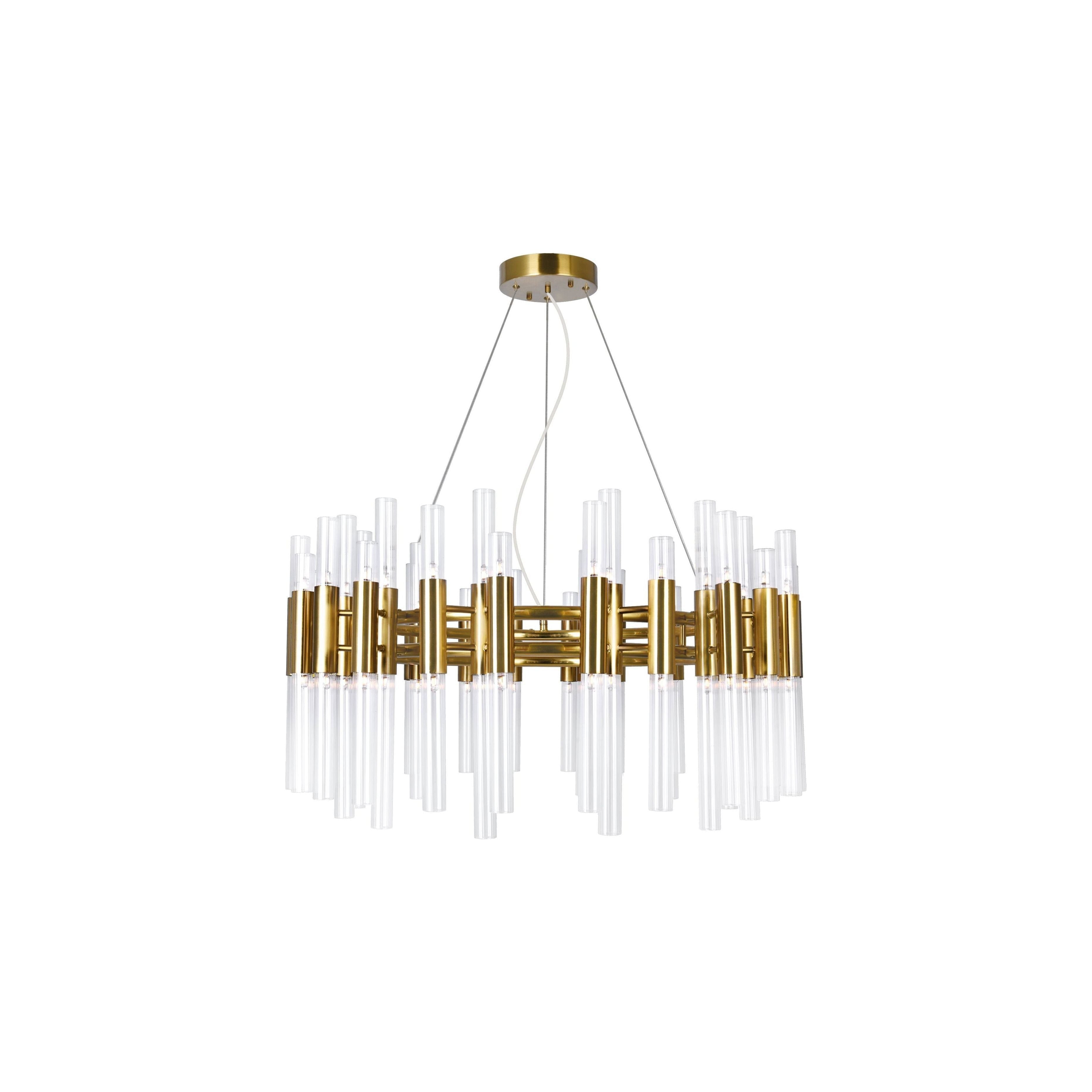 Orgue Chandelier Brass