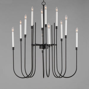 Maxim Lighting - Tux 12-Light Chandelier - Lights Canada