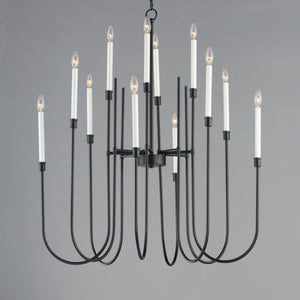 Maxim Lighting - Tux 12-Light Chandelier - Lights Canada