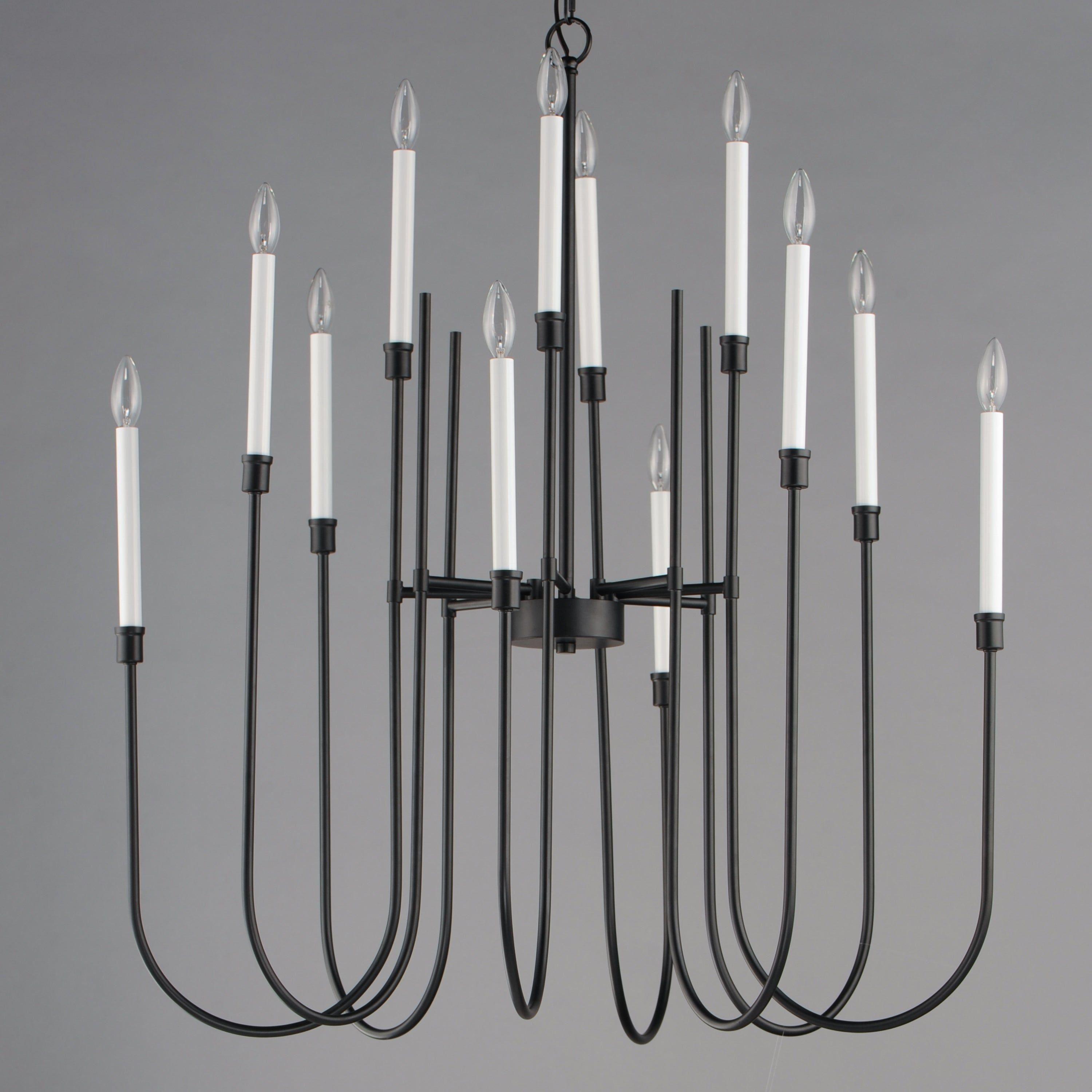 Maxim Lighting - Tux 12-Light Chandelier - Lights Canada