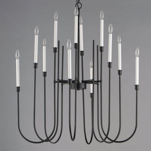 Maxim Lighting - Tux 12-Light Chandelier - Lights Canada