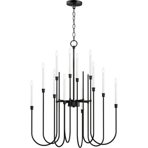 Maxim Lighting - Tux 12-Light Chandelier - Lights Canada