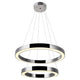 Ringer Chandelier Polished Nickel