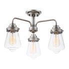 Maxim Lighting - Cape Cod 3-Light Flush Mount - Lights Canada