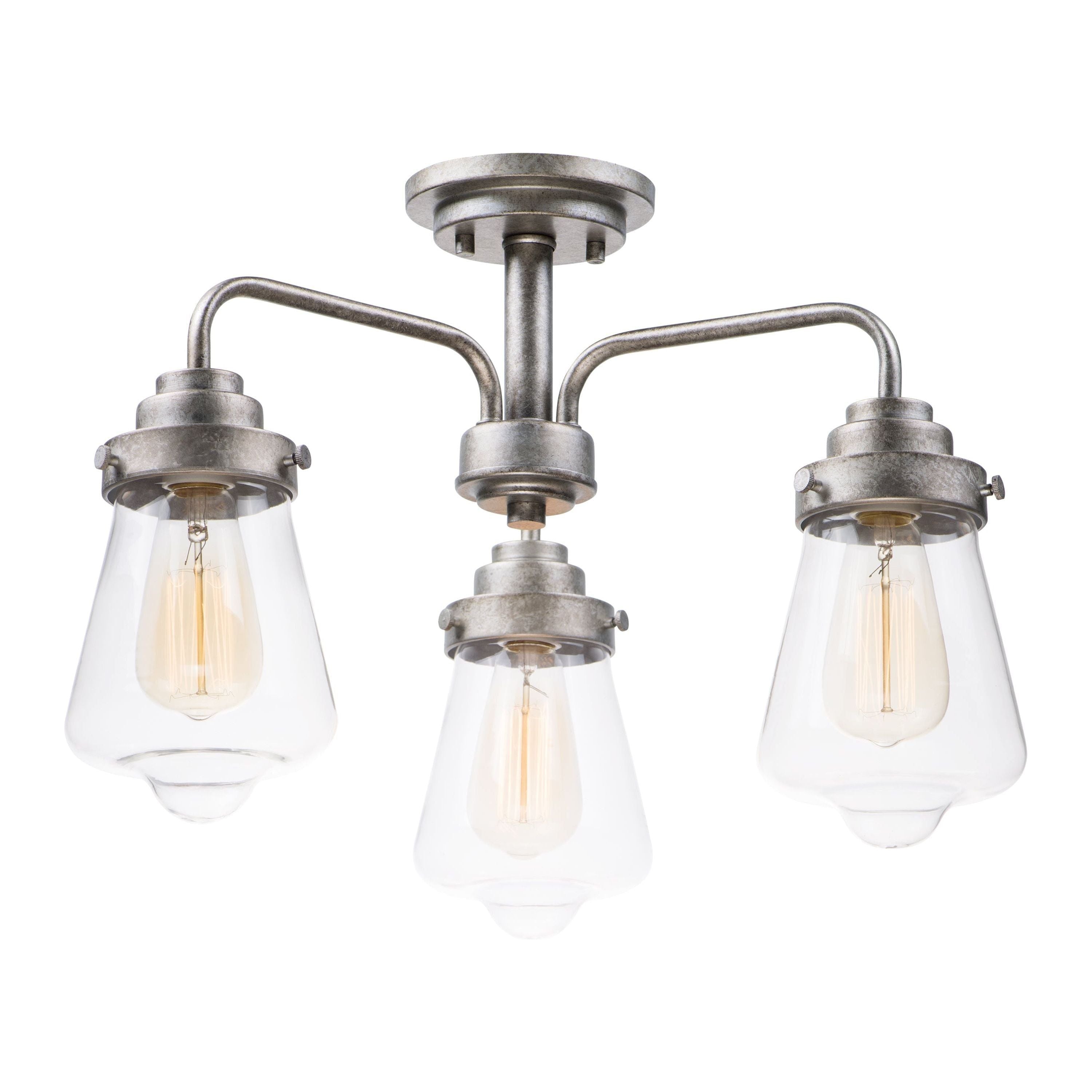 Maxim Lighting - Cape Cod 3-Light Flush Mount - Lights Canada