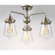 Maxim Lighting - Cape Cod 3-Light Flush Mount - Lights Canada